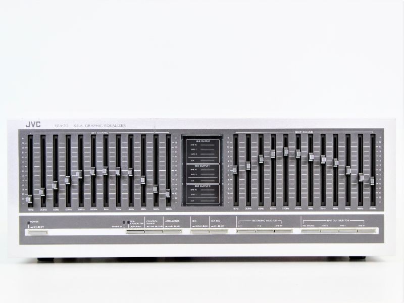 Vintage JVC SEA70 Graphic Equalizer Kringwinkel